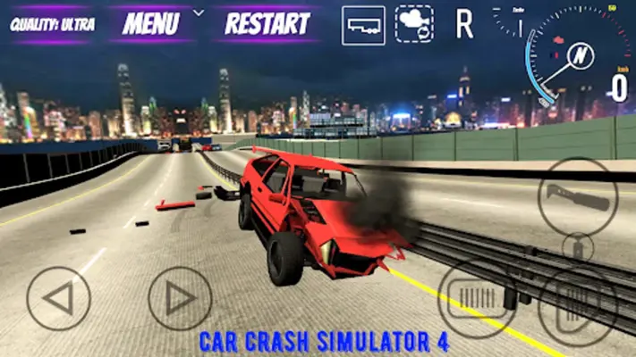 Car Crash Simulator 4 android App screenshot 0