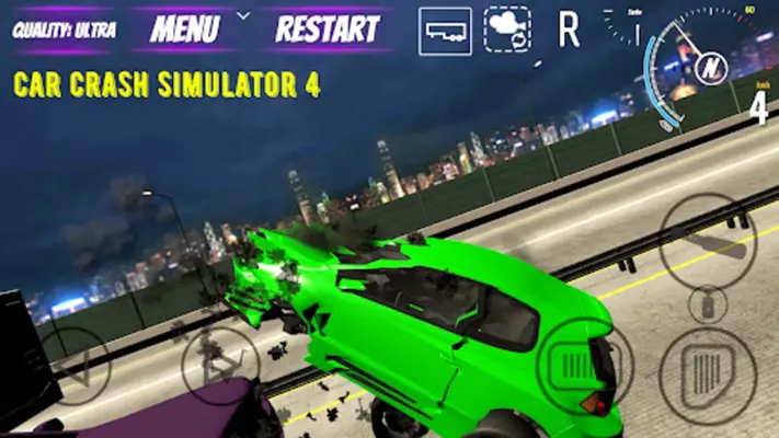 Car Crash Simulator 4 android App screenshot 1