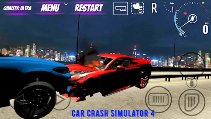 Car Crash Simulator 4 android App screenshot 2