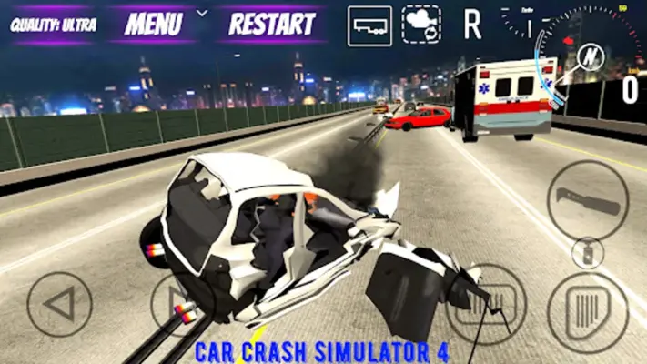 Car Crash Simulator 4 android App screenshot 4